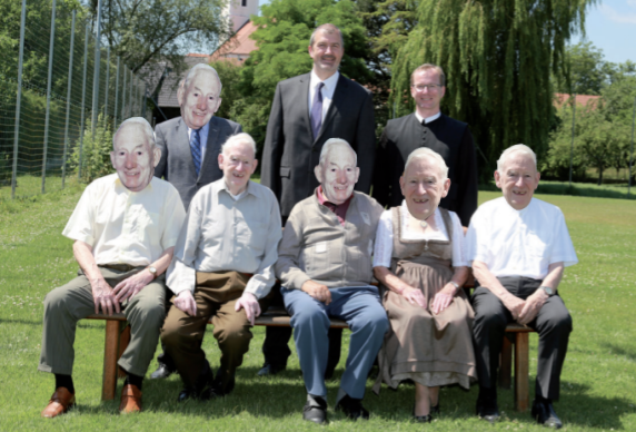 90-års jubileumsfeiring, Aschbach 2019 — Walter Ludwig Funcke-Bonnet person nummer to fra venstre